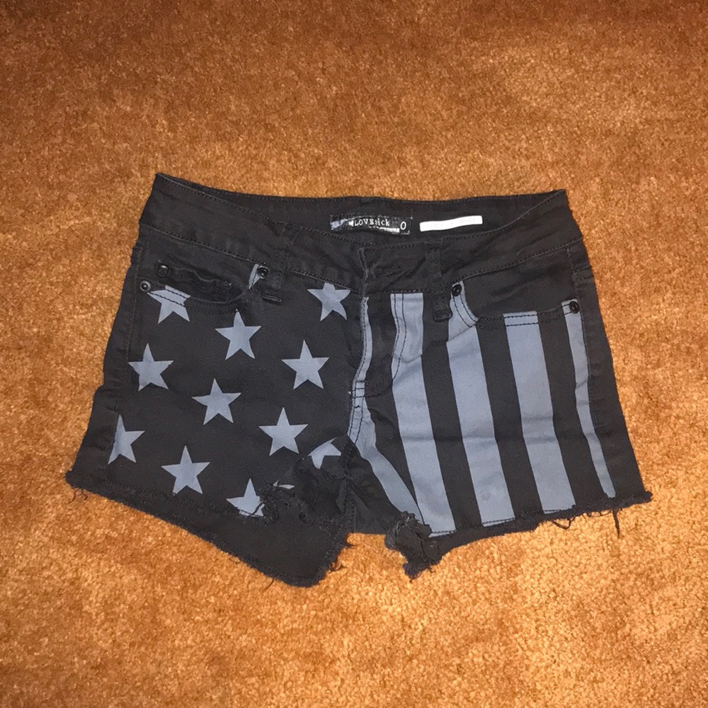 Stars and Stripes Lovesick Low Rise Short